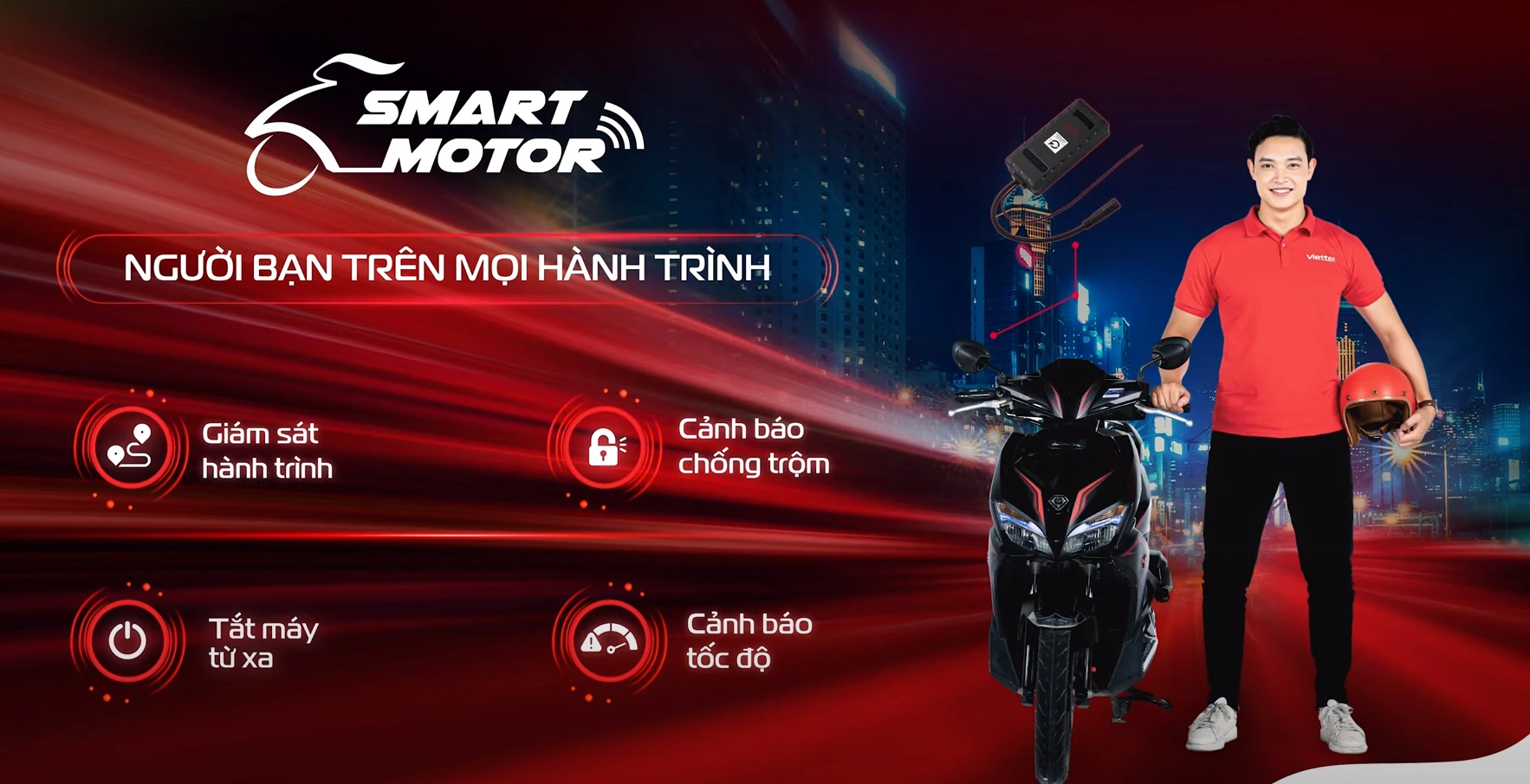 VietTrack chuyên lắp đặt Smart Motor Viettel