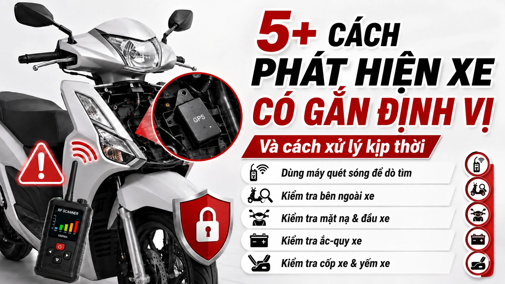 5+ Cách Phát Hiện & Kiểm Tra Xe Có Gắn Định Vị Nhanh Nhất 2026