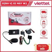 Khóa Chống Trộm Xe Máy Viettel - Phiên Bản W2 Có Remote