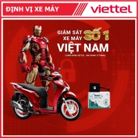 Định Vị Xe Máy Viettel - Thiết Bị Ổn Định, Chính Xác