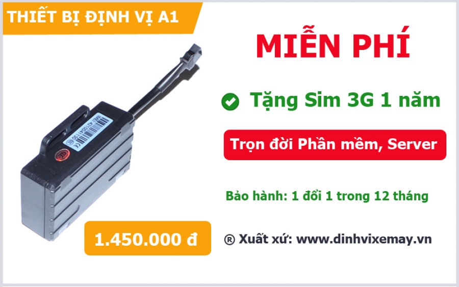 Hướng Dẫn Lắp và Cài Đặt Định Vị Xe A1 Mini 【Chính Hãng】